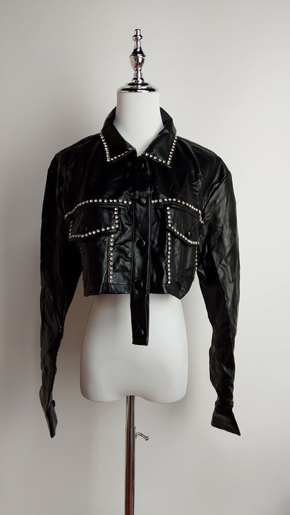 Jacket corta negra / SH57