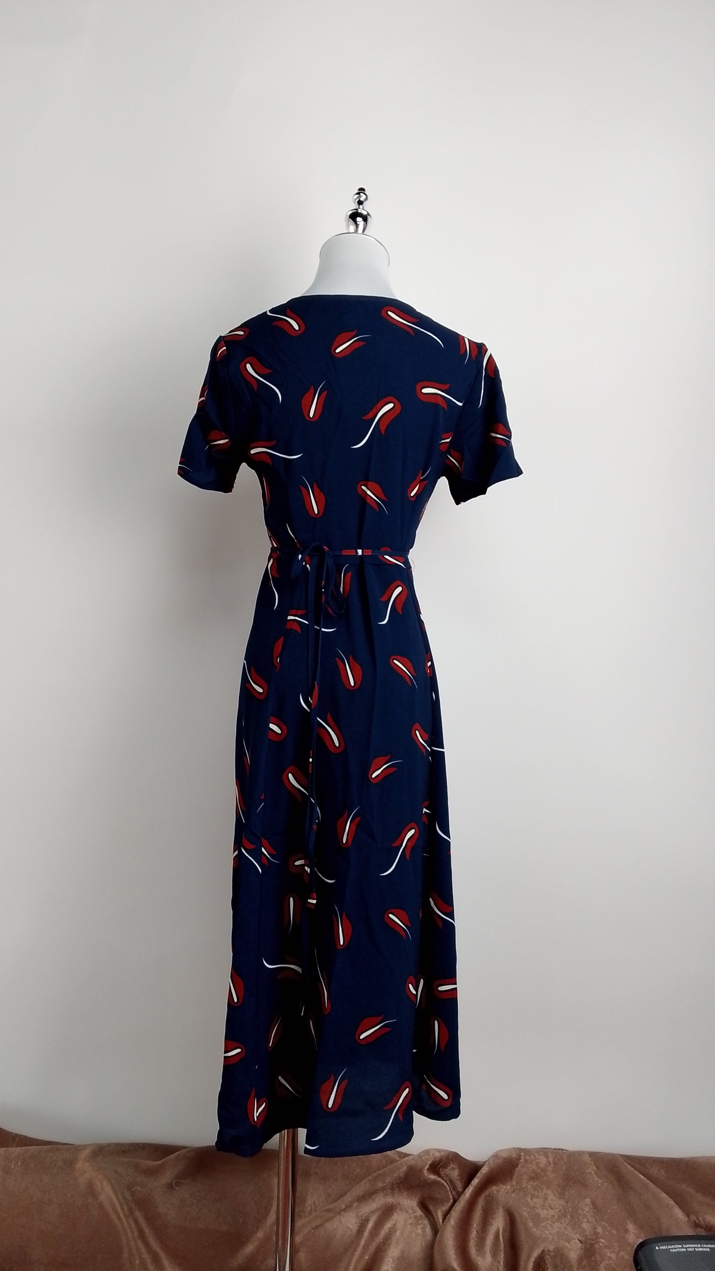 Vestido Azul Estampado / ANU16