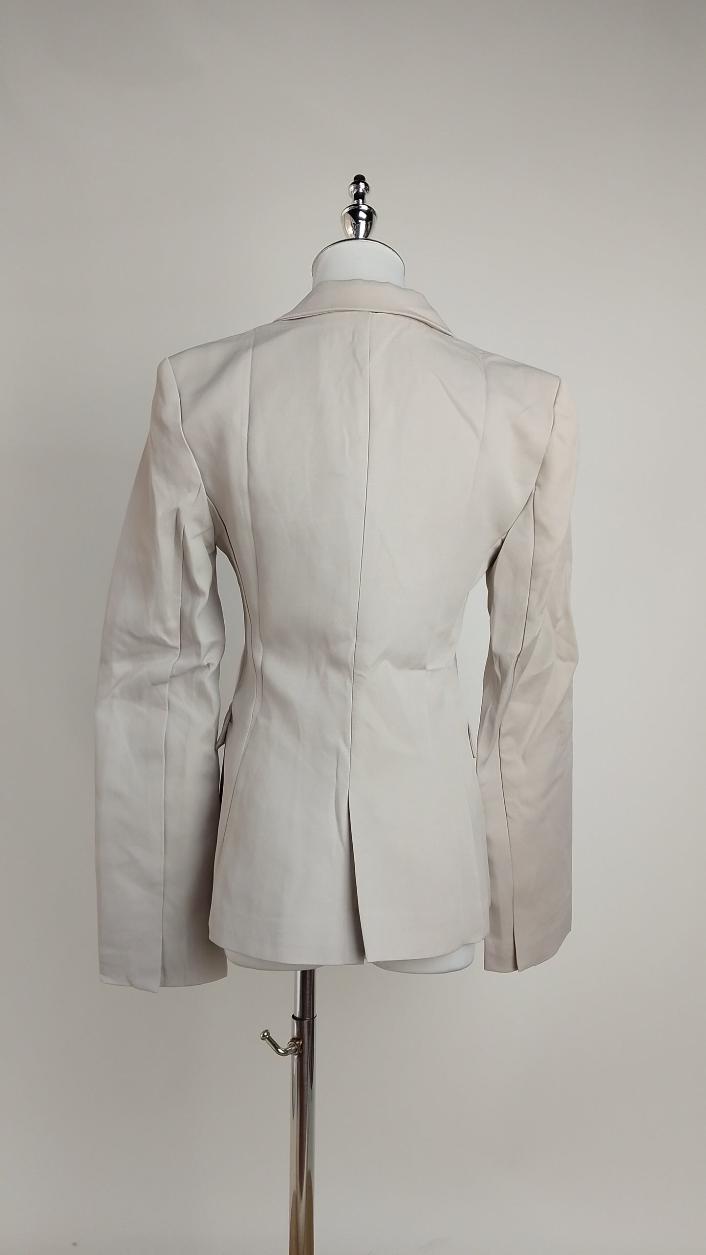 Blazer Gris Claro Elegante / ANBL2653