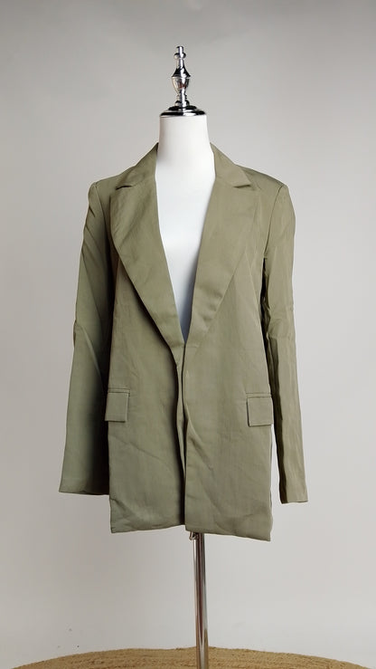 Blazer Verde Oliva Elegante / ANBL2655