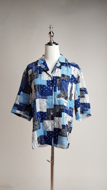 Camisa Oversize Estampada / ANB26057