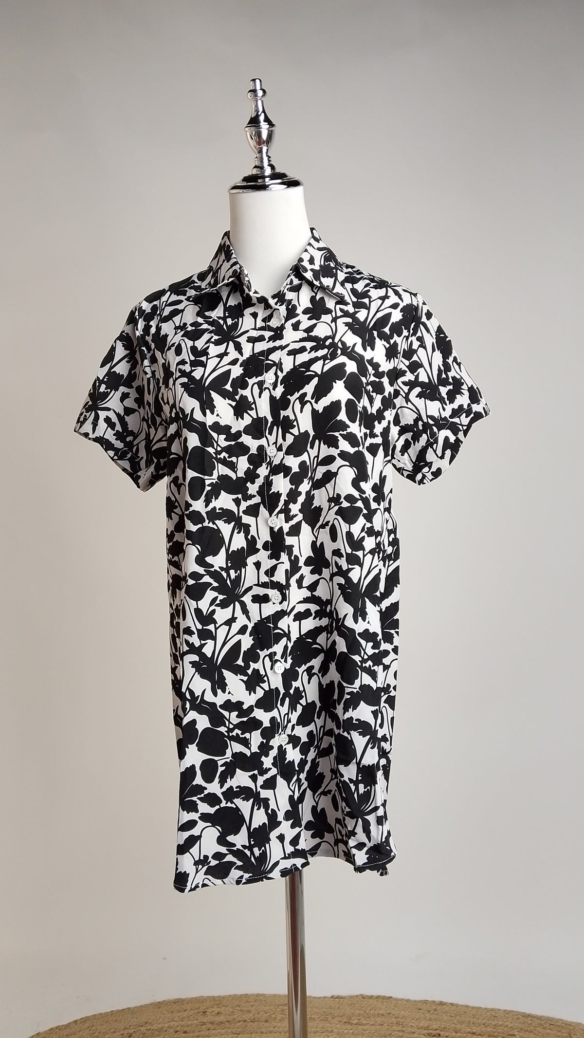 Blusa Floral con Volantes / ANB26073