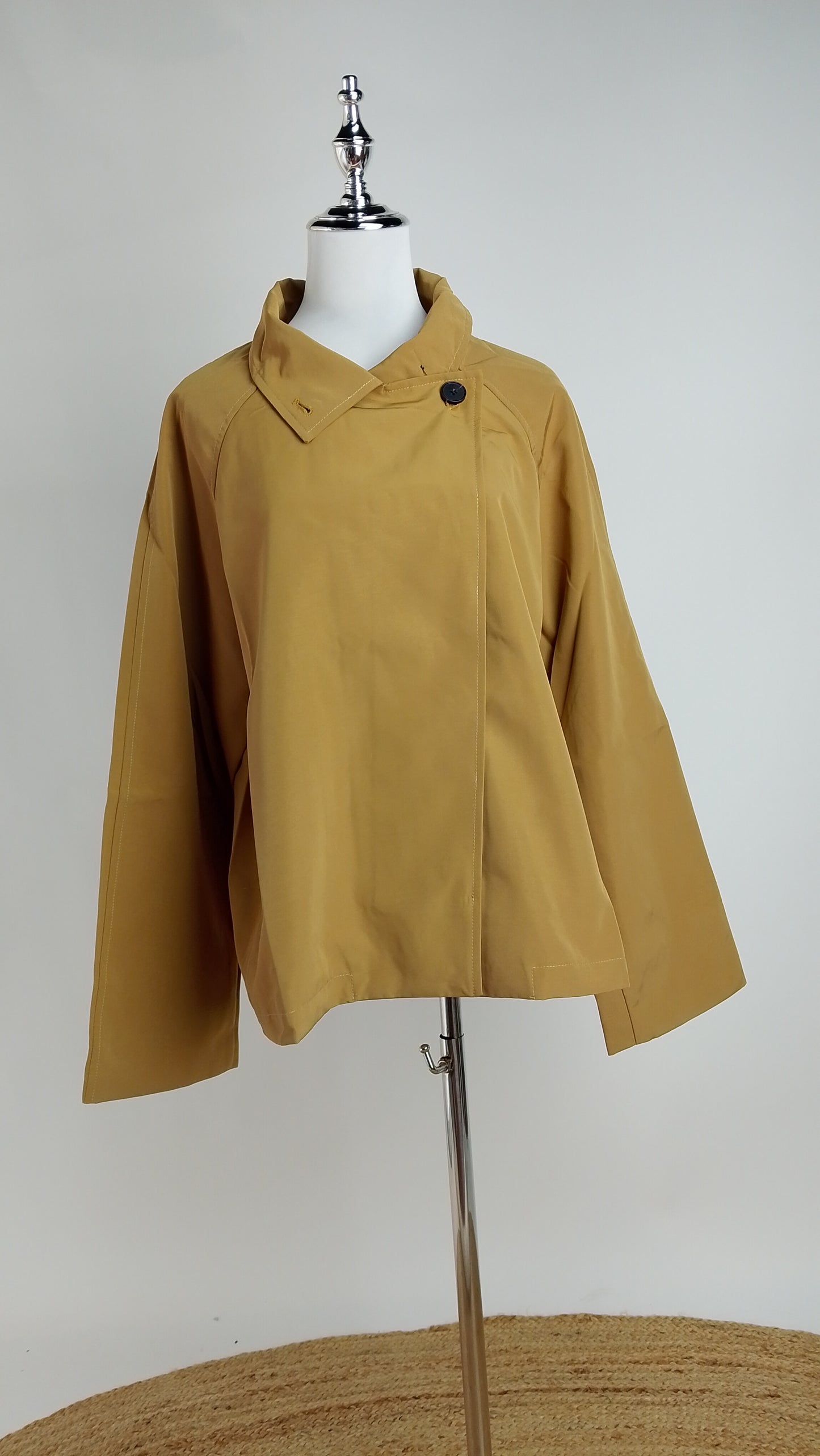 Blazer Mostaza Elegante Ejecutivo / ANBL2632