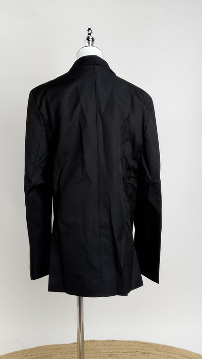 Blazer Negro Oversize Ejecutivo / ANBL2661