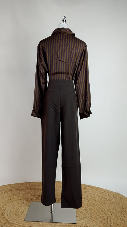 Pantalón marrón elegante / ANE1001-24