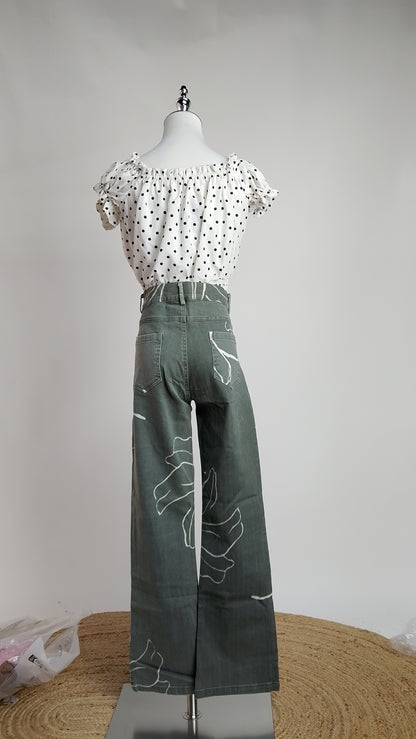 Pantalón tipo Jean casual / ANE1001-39