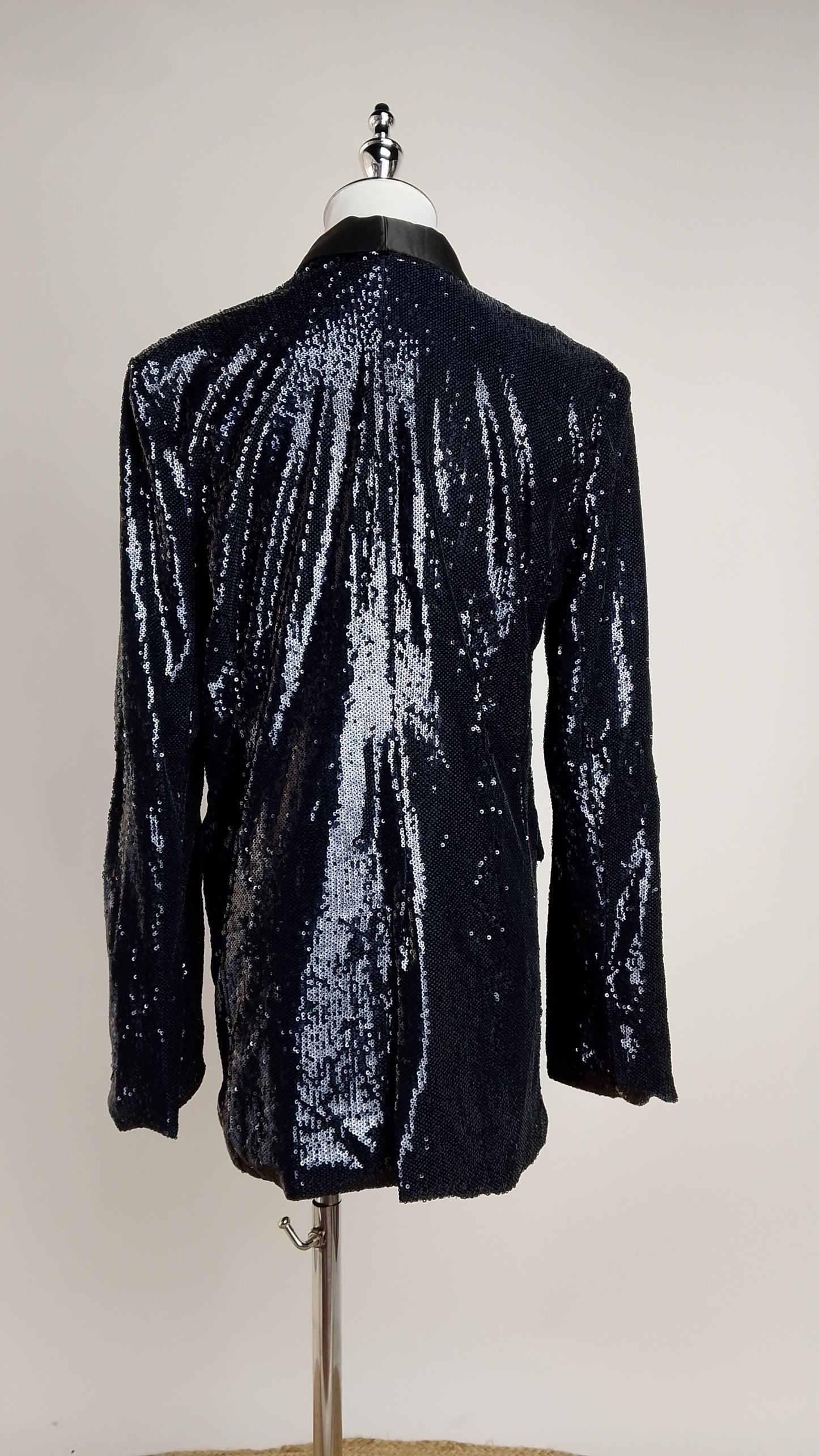 Blazer Negro Cuero Sintético / ANBL2642