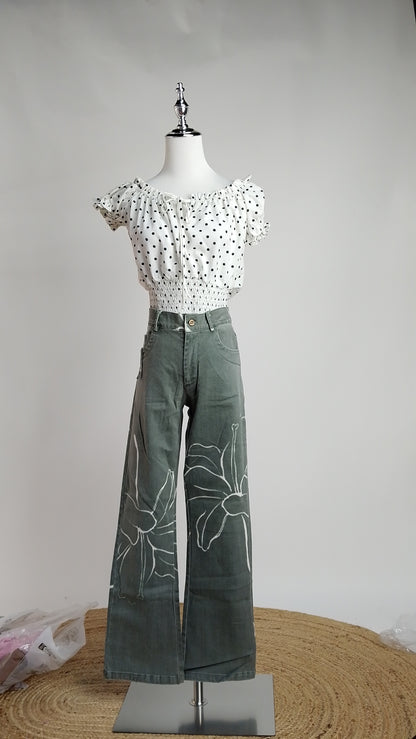Pantalón tipo Jean casual / ANE1001-39
