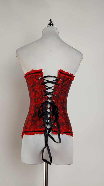 Corset Rojo Encendido / CB28