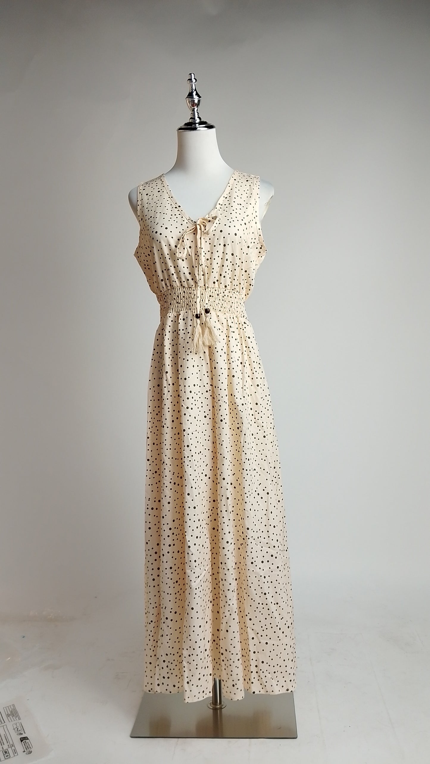 Vestido Blanco Estampado / SH115