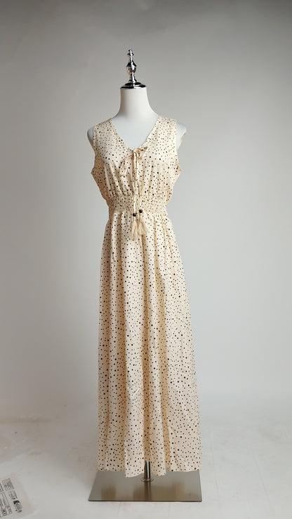 Vestido Blanco Estampado / SH115