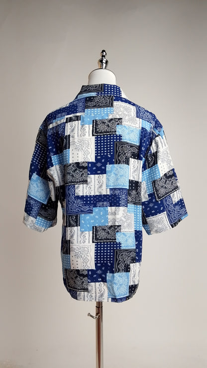 Camisa Oversize Estampada / ANB26057