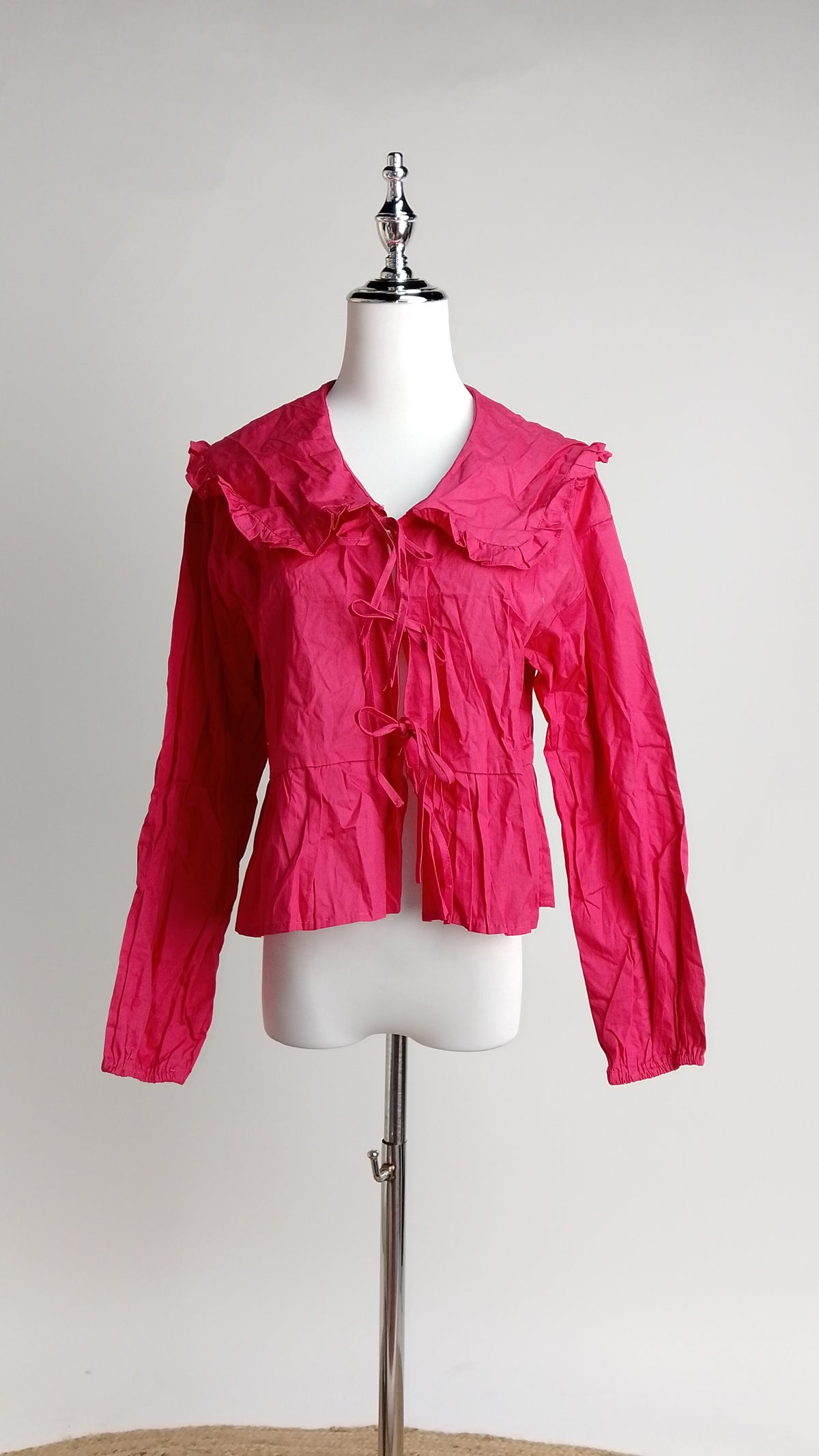 Blusa Fucsia con Lazo / ANB26071