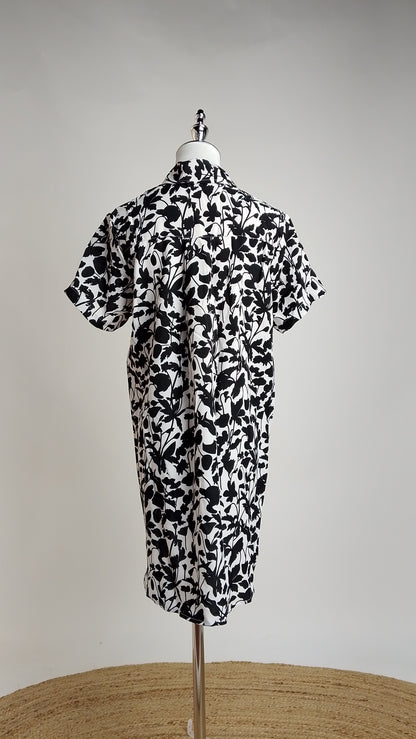 Blusa Floral con Volantes / ANB26073