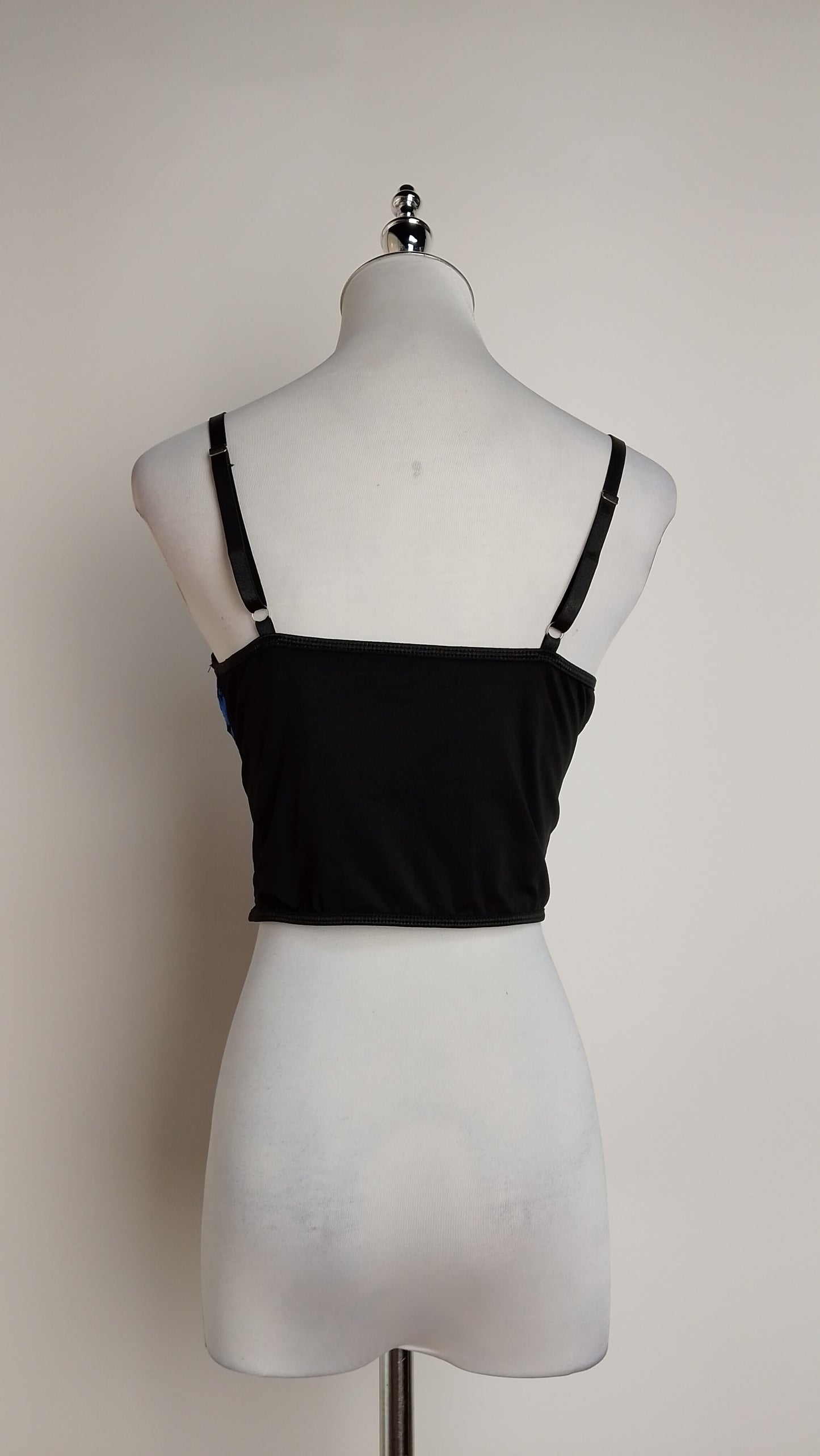 Corset Floral Azul / CB12