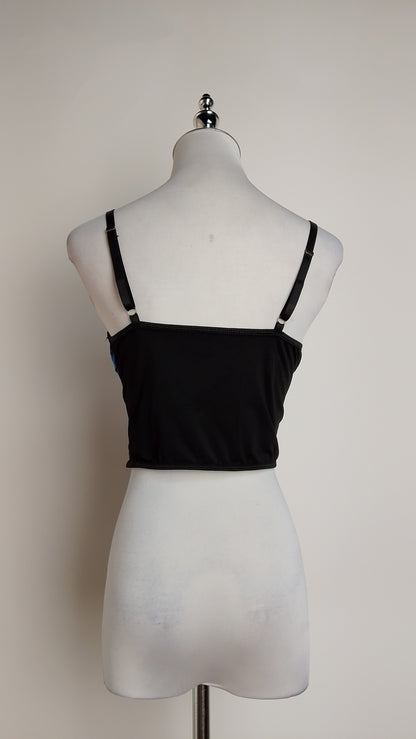 Corset Floral Azul / CB12