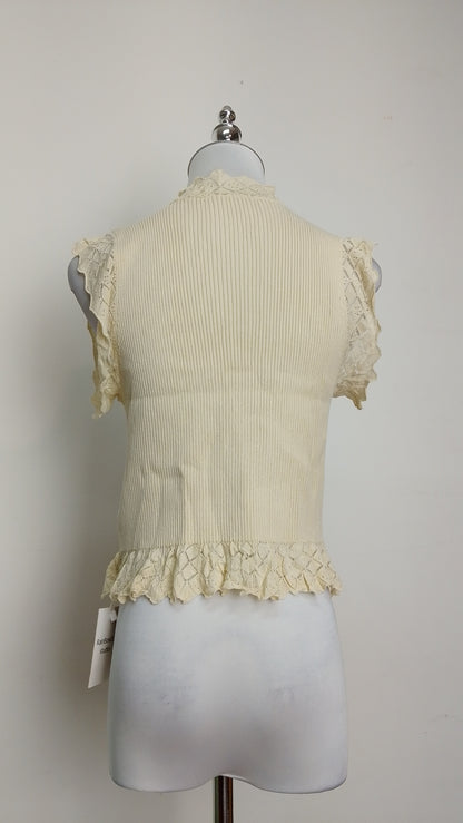 Top Beige con Volantes / ANB26063