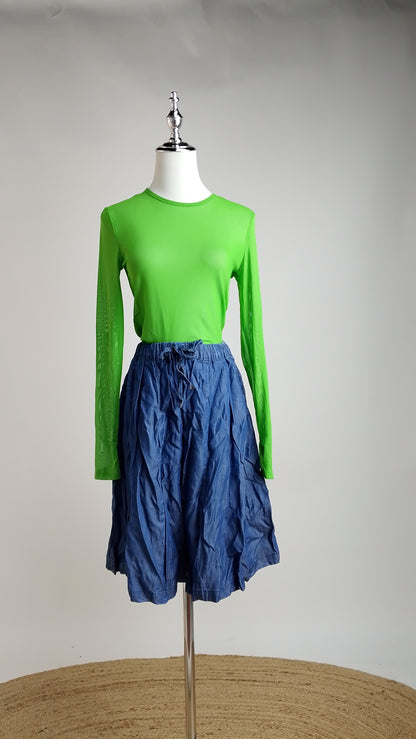 Short Denim Azul Midi / ANE1001-67
