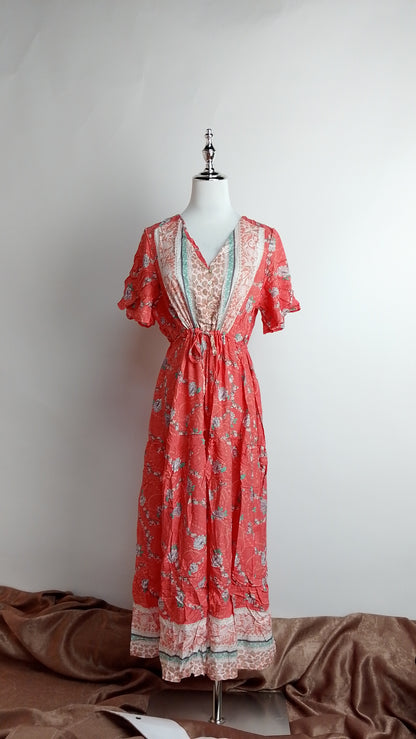 Vestido Largo Estampado / ANU53