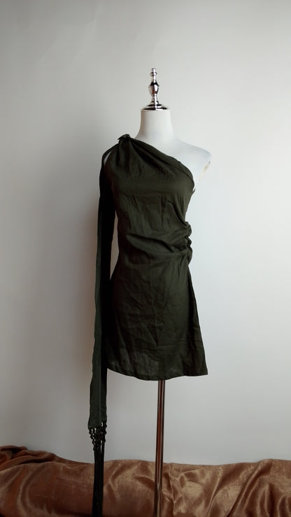 Vestido Verde Oliva / ANU03