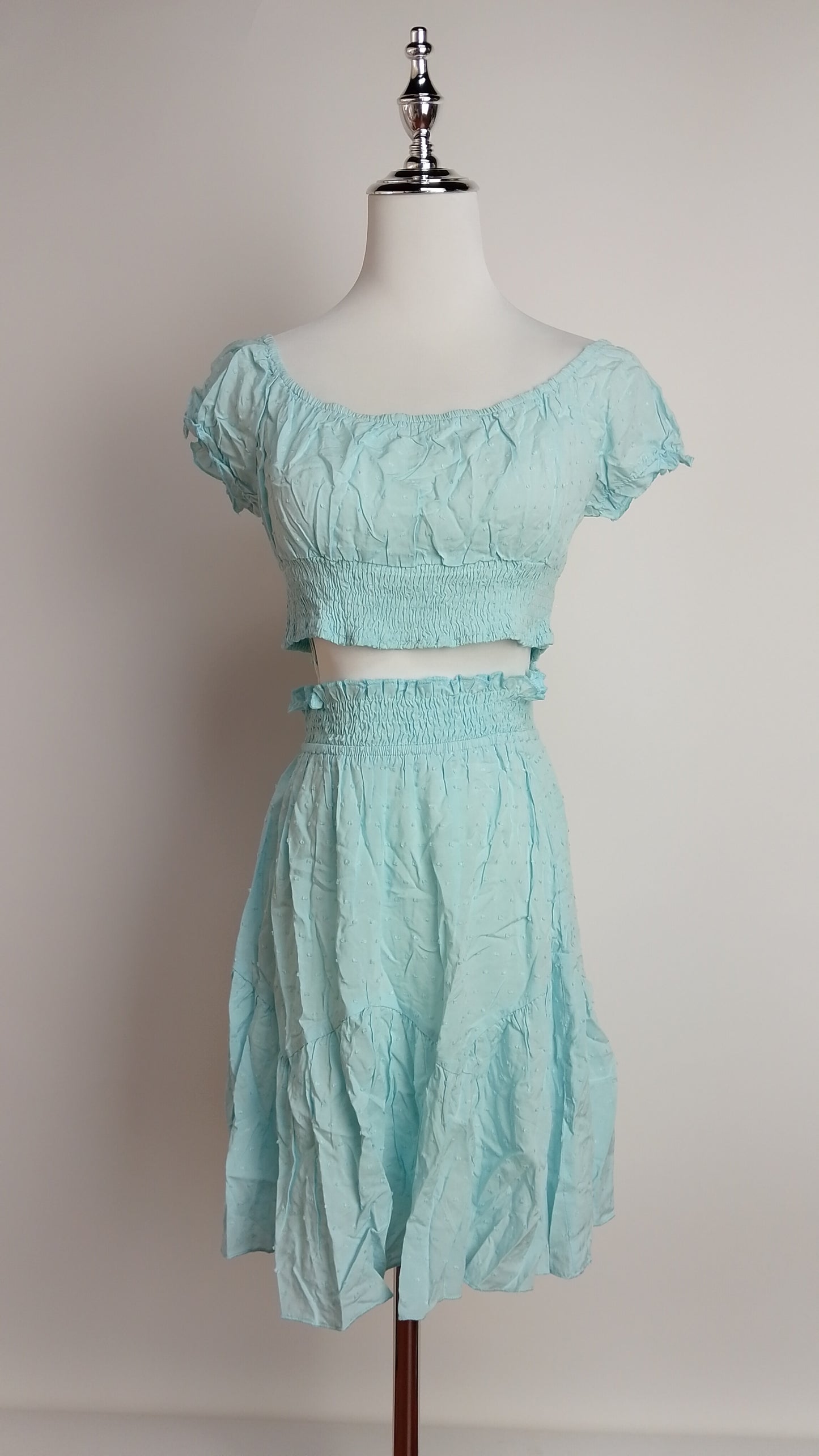 Set celeste off shoulder / UV24