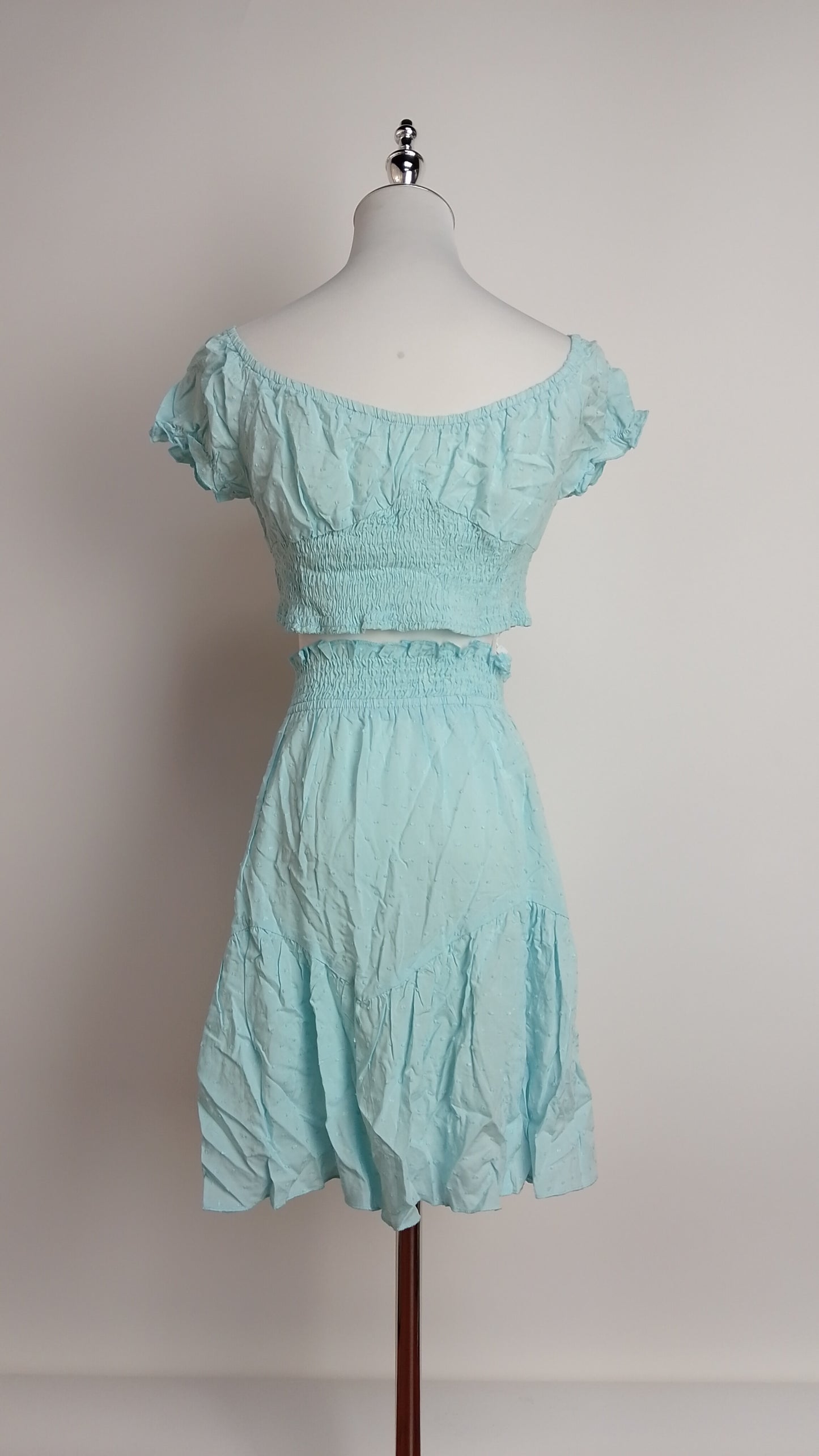 Set celeste off shoulder / UV24