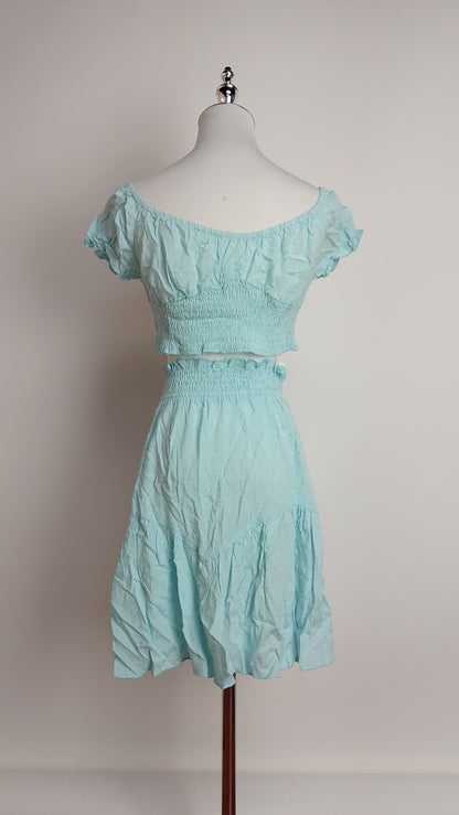 Set celeste off shoulder / UV24