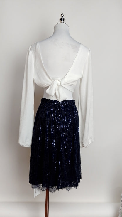 Falda azul marino / UV26