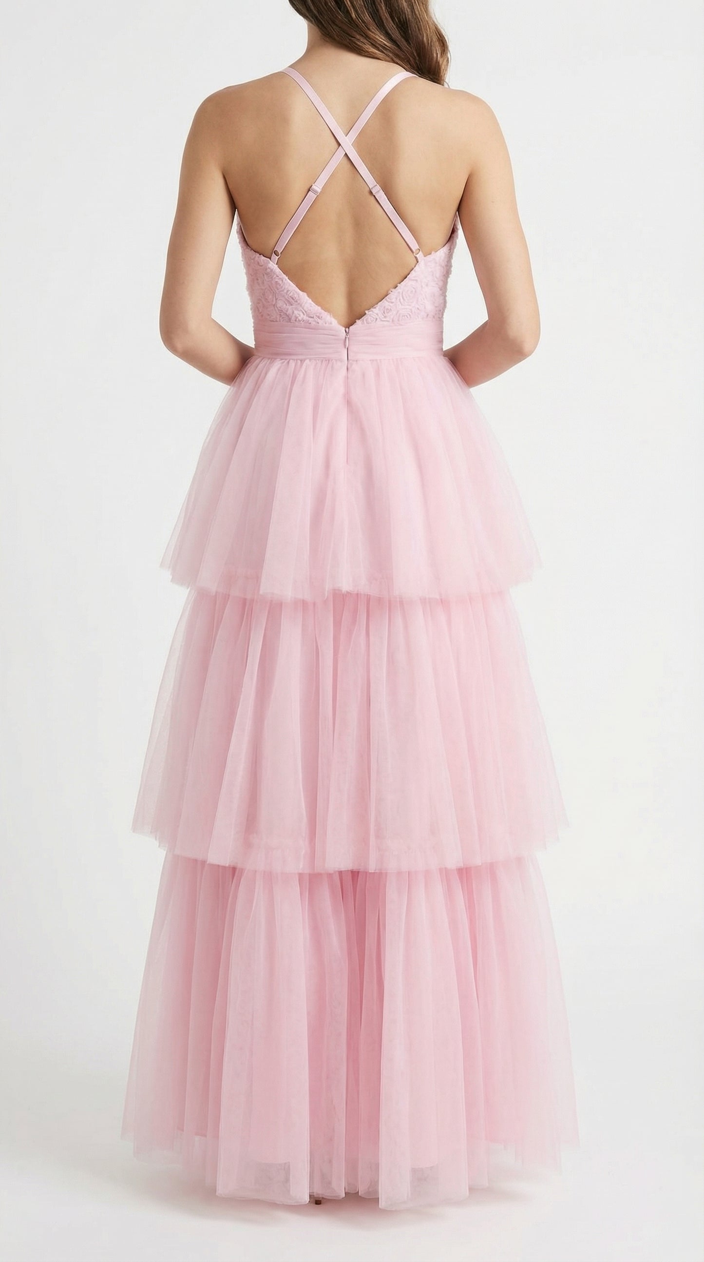 UV34 – Vestido princesa rosa