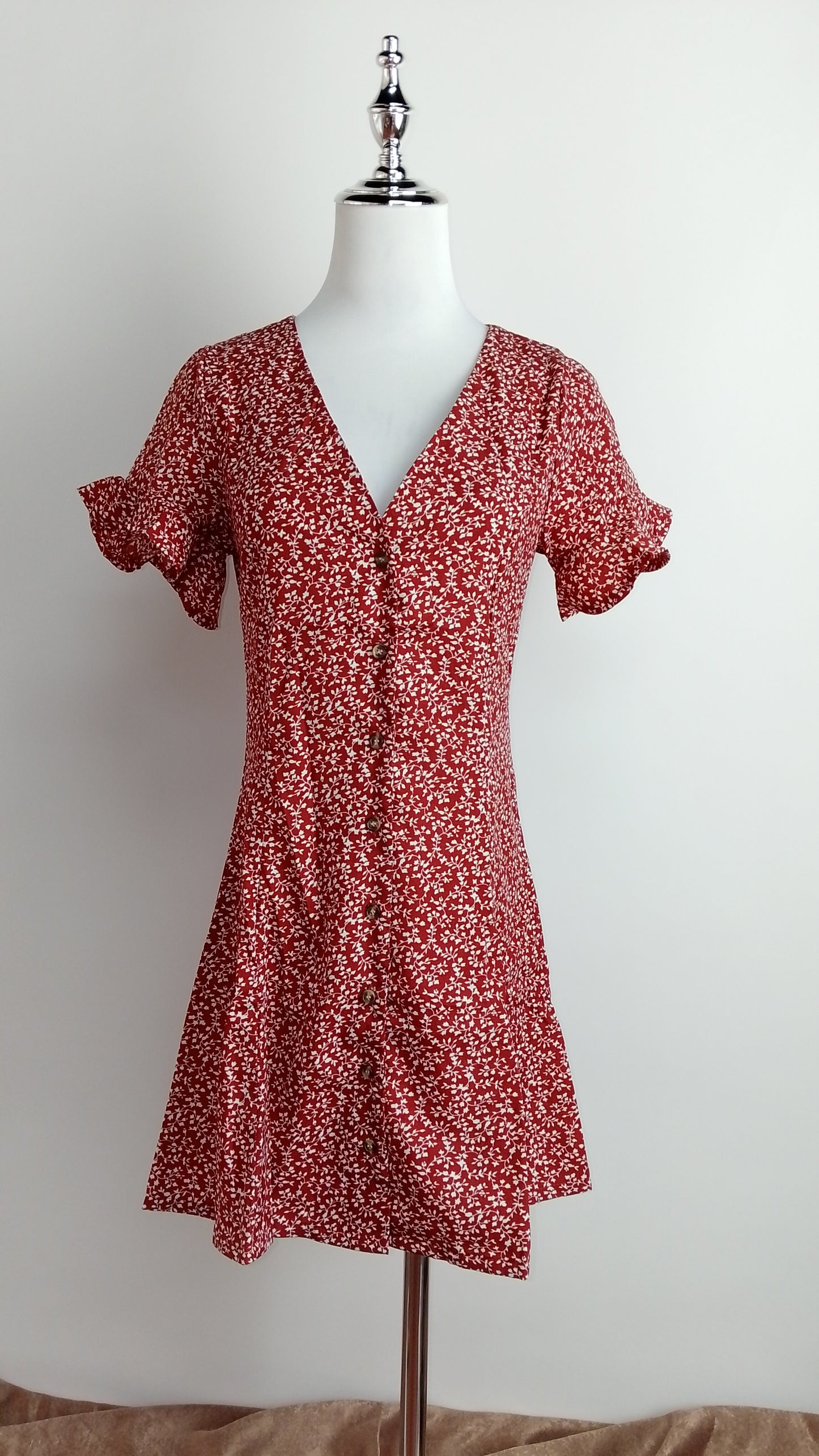 Vestido Corto Rojo / ANU52