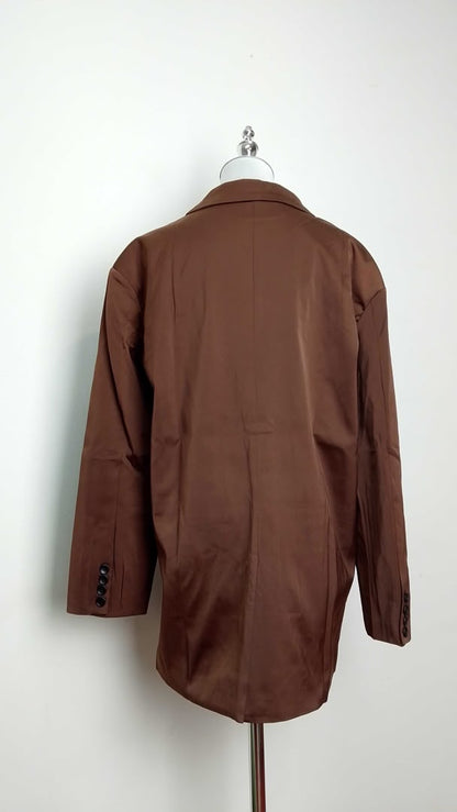 Blazer Marrón con botones / ANBL2664