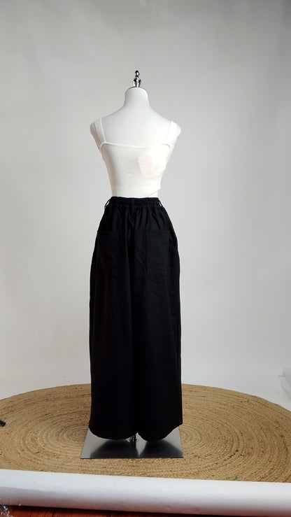 Pantalón Negro Palazzo Premium / ANE1001-63