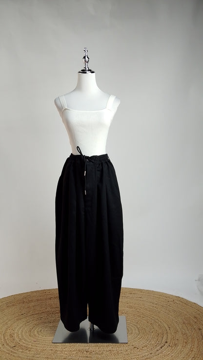 Pantalón Negro Palazzo Premium / ANE1001-63