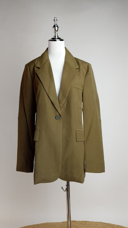 Blazer Verde Oliva Clásico / ANBL2633