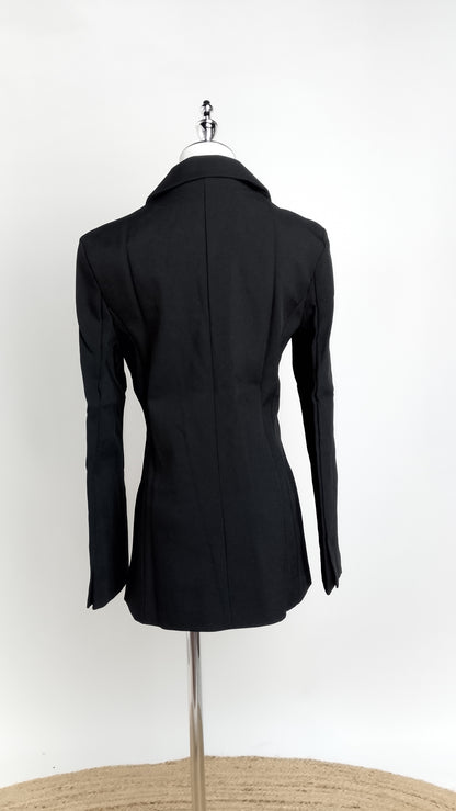 Blazer Negro Formal Clásico / ANBL2658