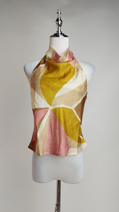 Blusa Halter Estampada / ANB26079