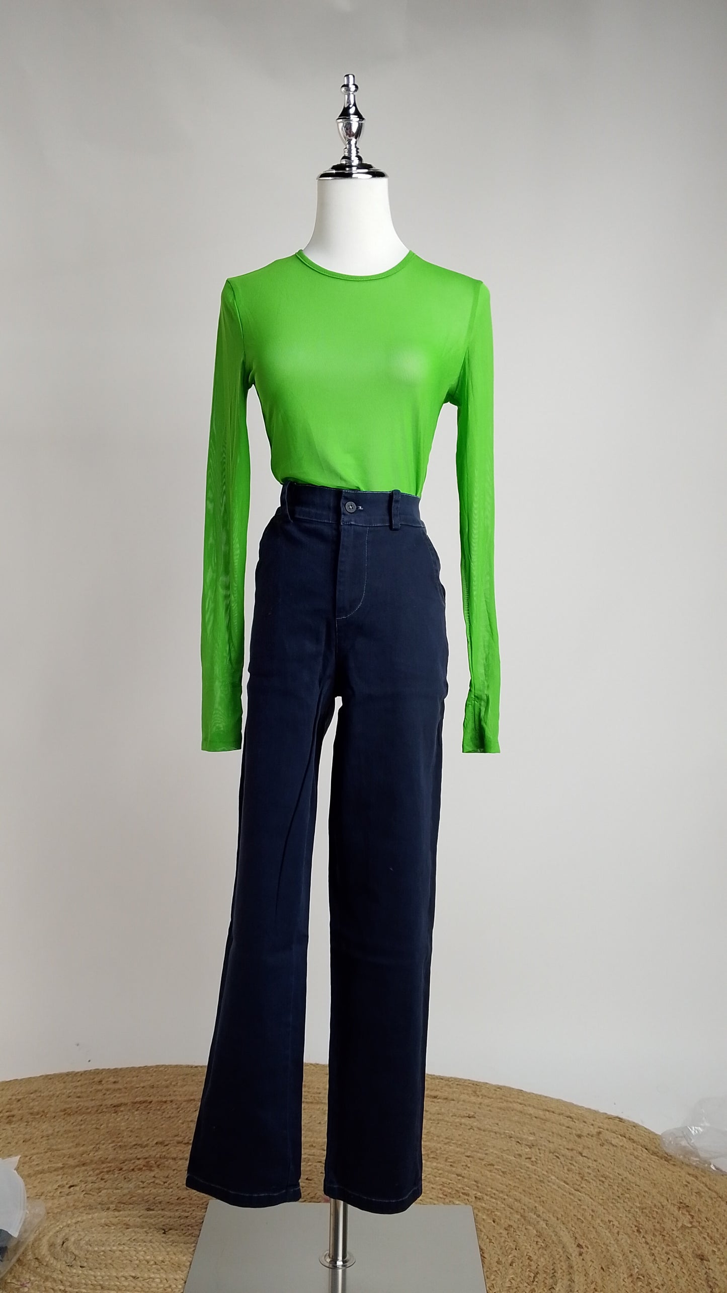 Pantalón Denim Corte Recto / ANE1001-65