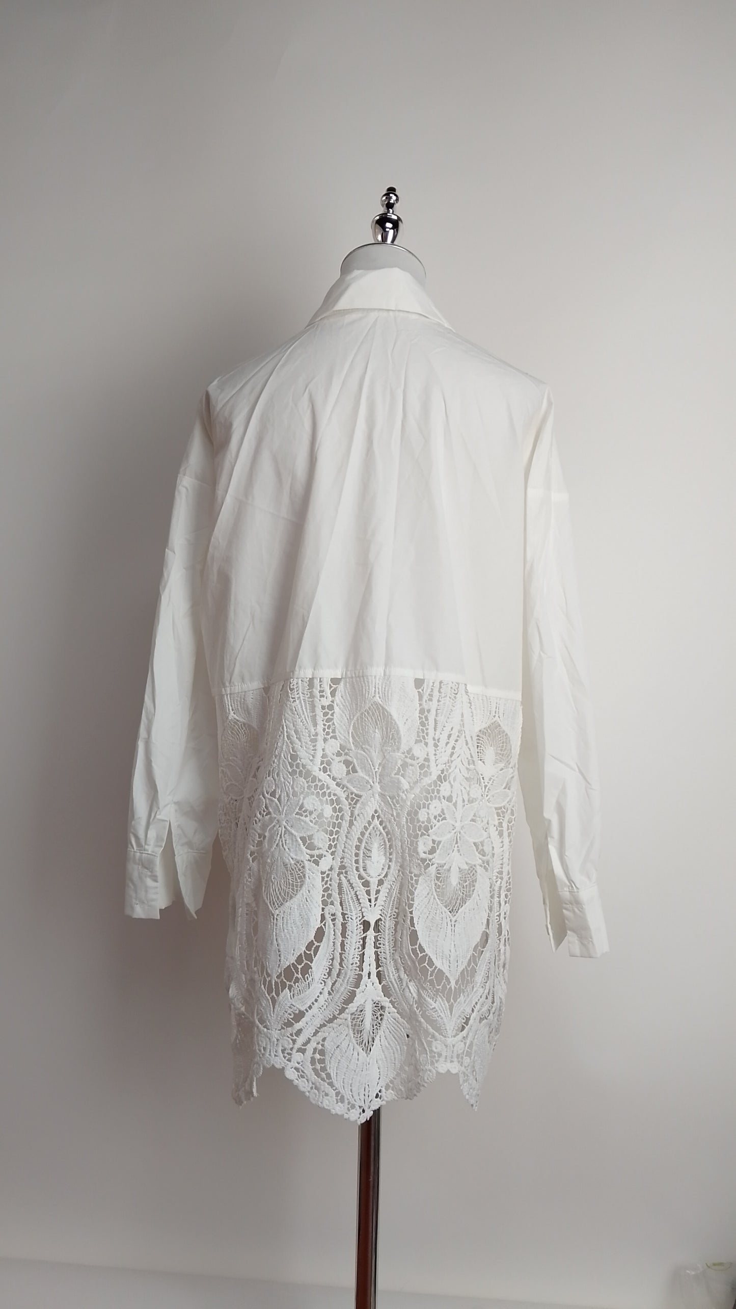 Blusa larga blanca / SH53