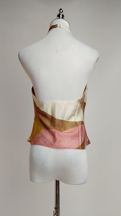 Blusa Halter Estampada / ANB26079