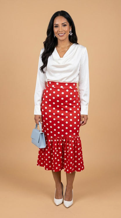 Falda con lunares / AO80