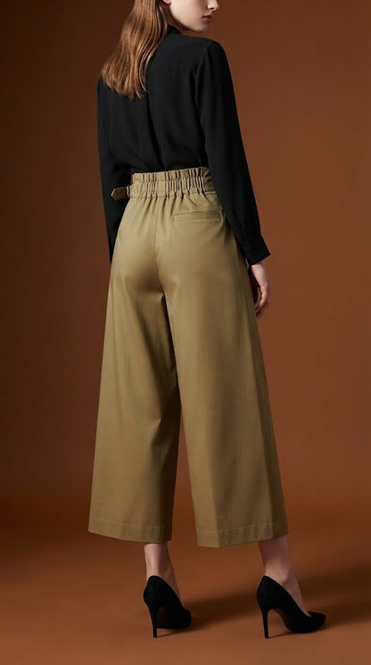 Pantalón beige cargo / ANE1001-38