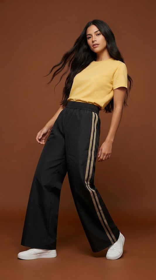 Pantalón negro tiro alto / ANE1001-32