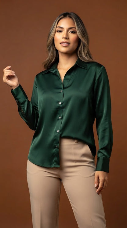 Blusa satinada / ANB06