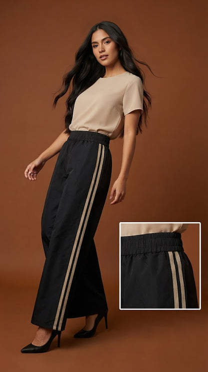 Pantalón negro tiro alto / ANE1001-32