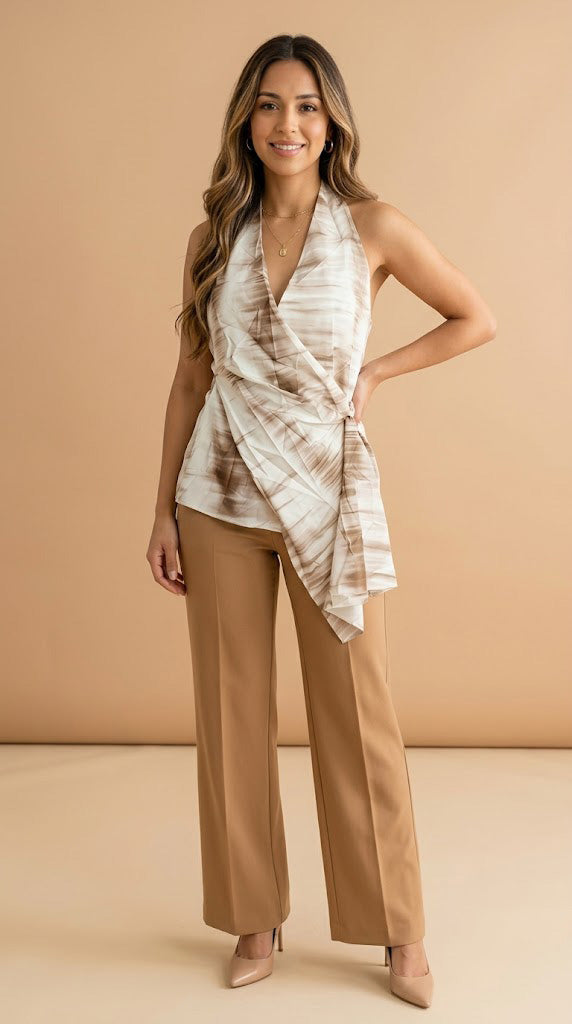 Blusa Cruzada sin Mangas / ANB26048