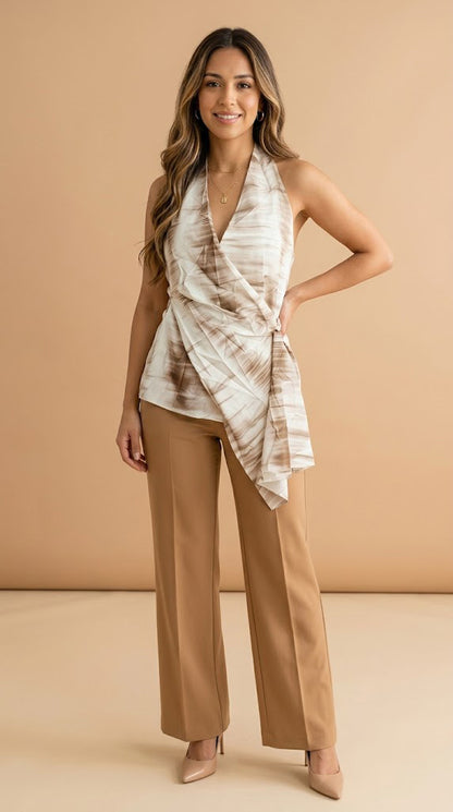 Blusa Cruzada sin Mangas / ANB26048