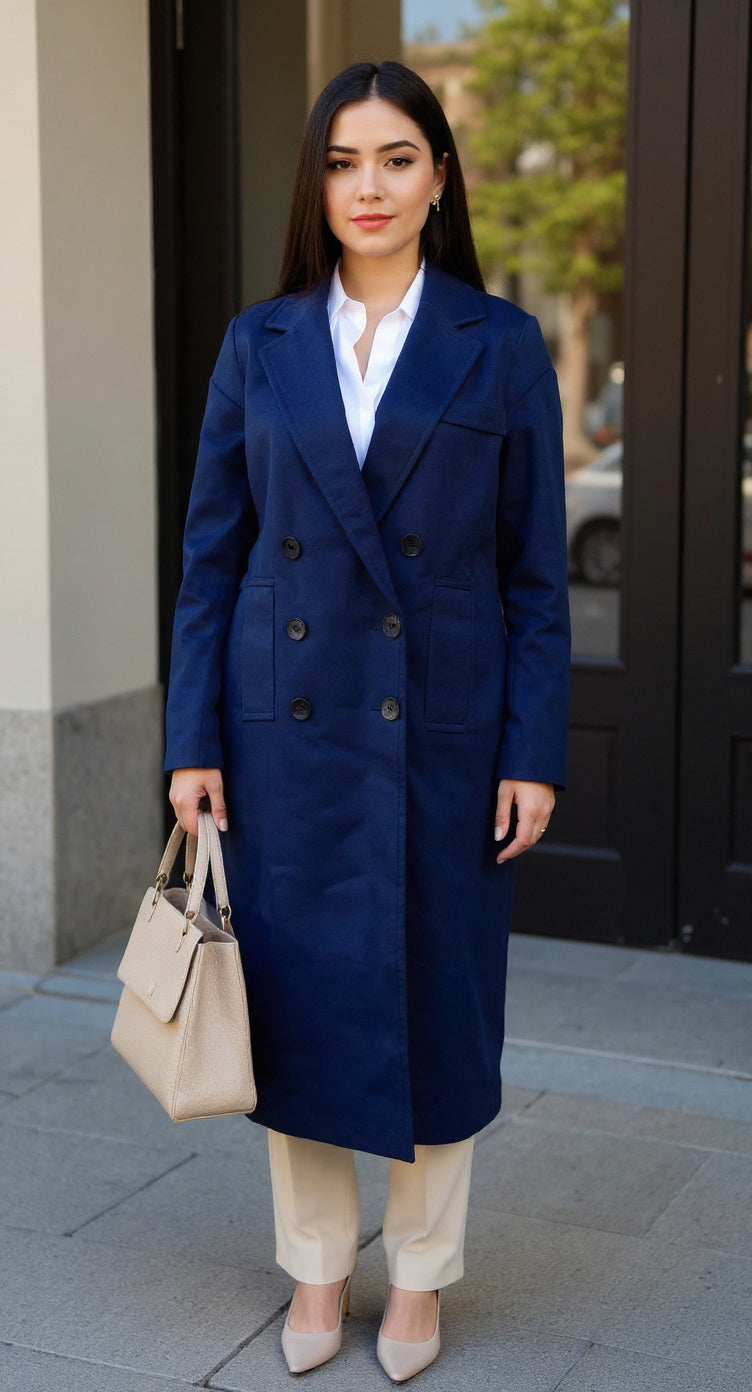 Abrigo azul /AO144 image 0