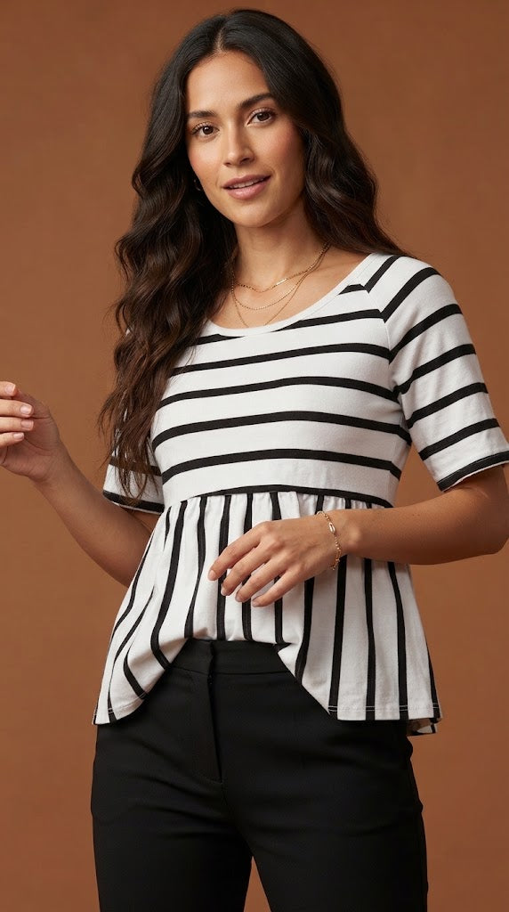 Blusa de rayas / AO130