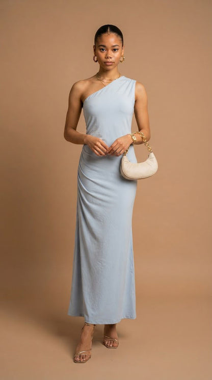Vestido Azul Claro / SH107