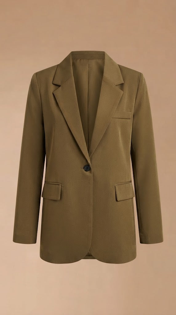 Blazer Verde Oliva Clásico / ANBL2633